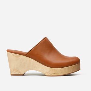 Everlane Cognac Clog
